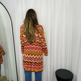 KIMONO TRICOT TELHA