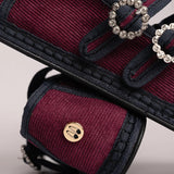 SVETI STEFAN DOUBLE LACE BORDEAUX