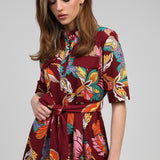 VESTIDO ESTAMPADO FLORES