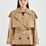 TRENCH BEGE