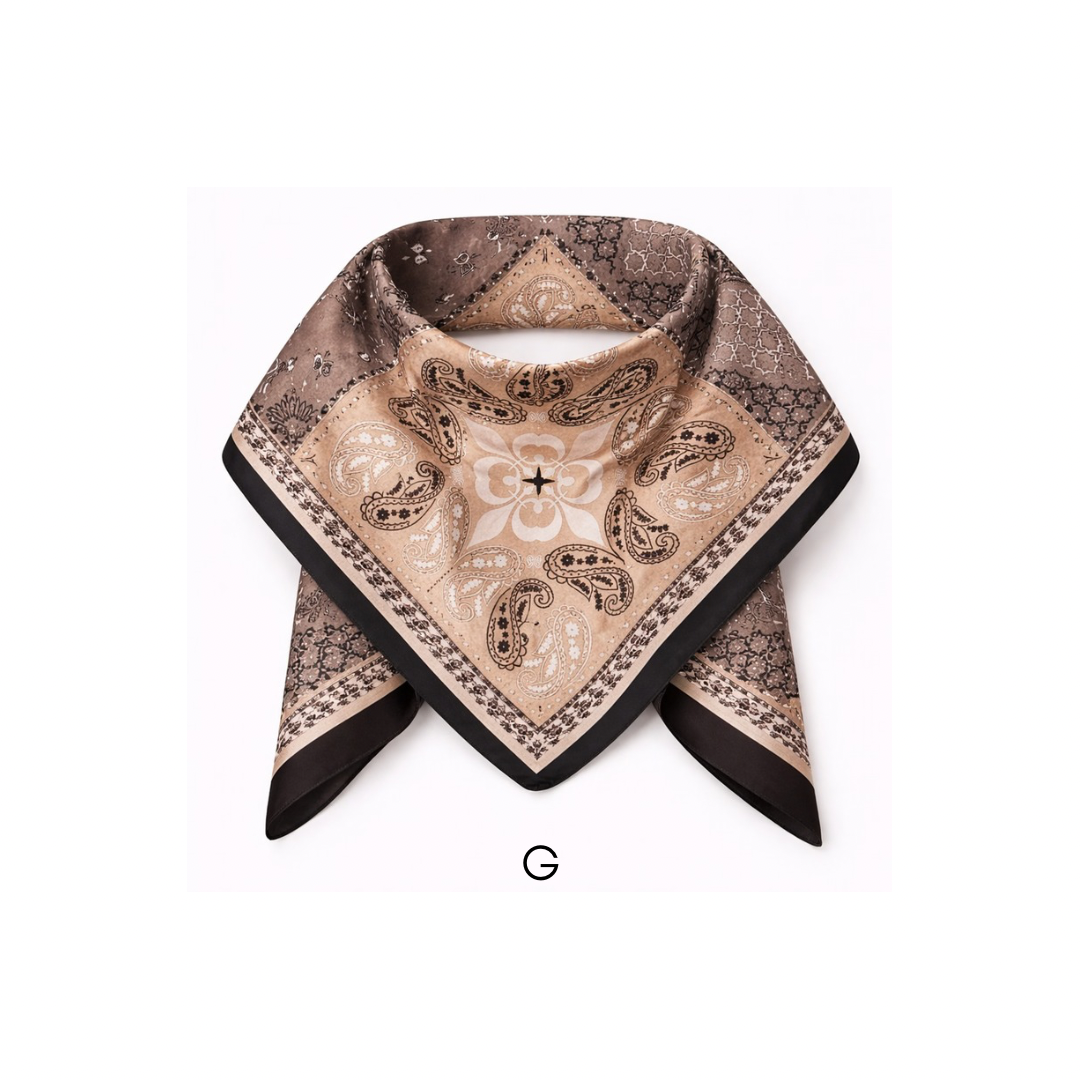 LENÇOS FLUÍDOS ESTAMPADOS