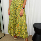 VESTIDO ESTAMPADO VERDE