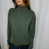 CAMISOLA GOLA ALTA VERDE SECO