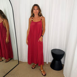 VESTIDO ROSA VELHO PEDRAS