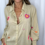 CAMISA BEGE MISSANGAS