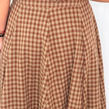 CONJUNTO TOP E SAIA VICHY