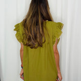 KAFTAN VERDE BORDADOS