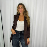 BLAZER CAMURÇA CASTANHO