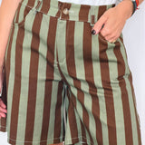 BERMUDAS RISCAS CAQUI/CASTANHO
