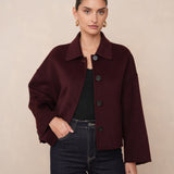 CASACO FAZENDA BORDEAUX