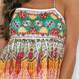 VESTIDO CURTO ESTAMPADO