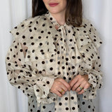 CAMISA FOLHOS CRU BOLAS