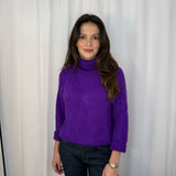 CAMISOLA GOLA ALTA ROXA