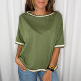 T-SHIRT MALHA ALGODÃO VERDE