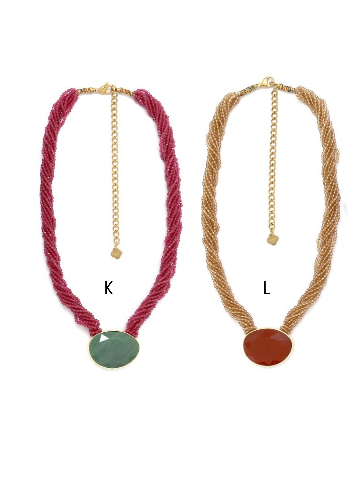 COLARES PEDRAS NATURAIS