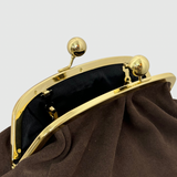 CLUTCH PELE CAMURÇA CASTANHA