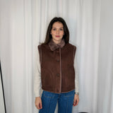 COLETE CASTANHO REVERSÍVEL