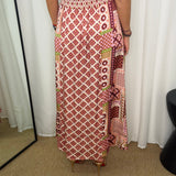 VESTIDO FLUIDO ESTAMPADO