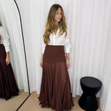 BF - SAIA CHIFFON CAMEL