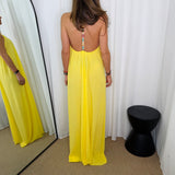 VESTIDO AMARELO PEDRAS