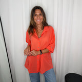 CAMISA ALGODÃO CORAL