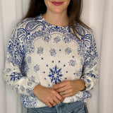 CAMISOLA BANDANAS AZUL