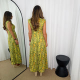 VESTIDO ESTAMPADO VERDE