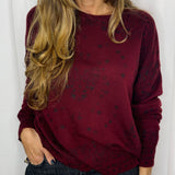 CAMISOLA BORDEAUX BANDANAS