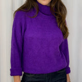 CAMISOLA GOLA ALTA ROXA