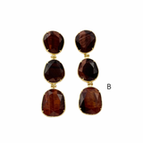 BRINCOS PEDRAS NATURAIS