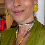 BRINCOS MOSTARDA