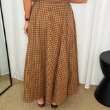CONJUNTO TOP E SAIA VICHY