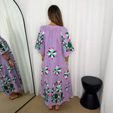 VESTIDO CAMISEIRO BORDADOS