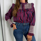 CAMISA FAVOS FOLHOS