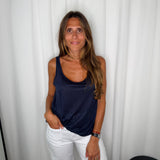TOP LINHO AZUL MARINHO