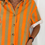 MACACÃO RISCAS LARANJA