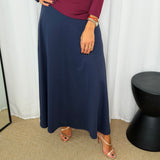 VESTIDO BORDEAUX E NAVY