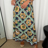 VESTIDO FLUIDO ESTAMPADO