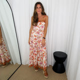 VESTIDO FLORES SALMÃO