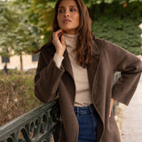 SOBRETUDO CASTANHO HANDMADE