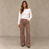 CALÇAS WIDE LEG BAMBI - Pre-Venda: Envio 26/10 a 30/10