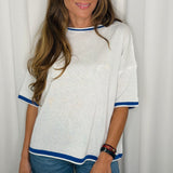 T-SHIRT MALHA AGODÃO BRANCO