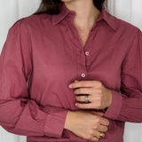 CAMISA ALGODÃO ROSA VELHO