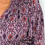CAMISA GOLA FAVOS BERINGELA ESTAMPADA