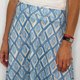 SAIA MIDI AZUL CLARA