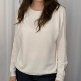 CAMISOLA MALHA DECOTE REDONDO BRANCA