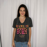 T-SHIRT CINZA MISSANGAS