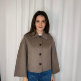 CASACO FAZENDA TAUPE