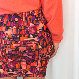 SAIA ESTAMPADA MULTICOLOR