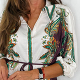 CAMISEIRO BRANCO ESTAMPADO